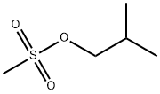 2-METHYLPROPYLMETHANESULPHONATE Structure