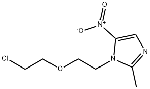 1-[2-(2-Chloroethoxy)ethyl]-2-methyl-5-nitro-1H-imidazole Structure