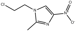 1-(2-氯乙基)-2-甲基-4-硝基-1H-咪唑, 16156-95-9, 结构式