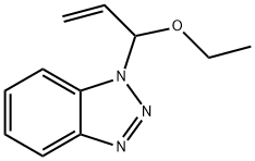 1-(1-乙氧基烯丙基)-1H-苯并[D][1,2,3]三唑,161607-20-1,结构式