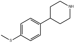 4-(4-METHYLSULFANYL-PHENYL)-PIPERIDINE HYDROCHLORIDE|4-[(4-甲硫基)苯基]哌啶