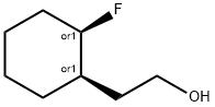 Cyclohexaneethanol, 2-fluoro-, cis- (9CI)|