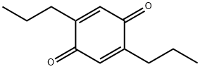 2,5-Dipropyl-p-benzoquinone Structure