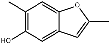 5-Benzofuranol,  2,6-dimethyl- Structure