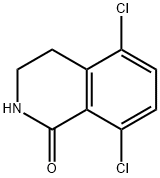 5,8-二氯-3,4-二氢异喹啉-1(2H)-酮, 1616289-34-9, 结构式