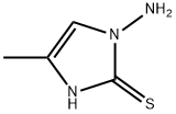 1-amino-4-methyl-1H-imidazole-2-thiol 化学構造式