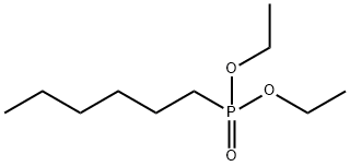 ヘキシルホスホン酸ジエチル 化学構造式