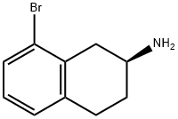 (S)-8-溴-2-氨基四啉 结构式