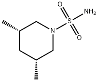 1-Piperidinesulfonamide,3,5-dimethyl-,cis-(8CI) Struktur