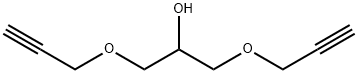 1,3-bis(2-propynyloxy)propan-2-ol 结构式