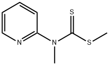 Carbamodithioic acid, methyl-2-pyridinyl-, methyl ester (9CI) 结构式