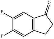 5,6-二氟-1-茚酮, 161712-77-2, 结构式