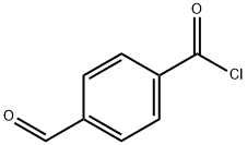 Benzoyl chloride, 4-formyl- (9CI) Struktur