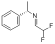 (S)-N-(2,2-DIFLUOROETHYLIDENE)-1-PHENYLETHYLAMINE Structure