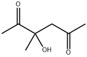 2,5-Hexanedione, 3-hydroxy-3-methyl- (9CI) Structure