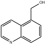 5-キノリニルメタノール 化学構造式