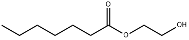 Heptanoic acid 2-hydroxyethyl ester,16179-38-7,结构式