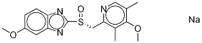 (R)-Omeprazole Sodium Salt Structure