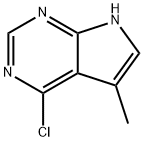 4-Chloro-5-methyl-7H-pyrrolo[2,3-d]pyrimidine Structure