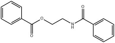 2-Benzamidoethyl benzoate 结构式