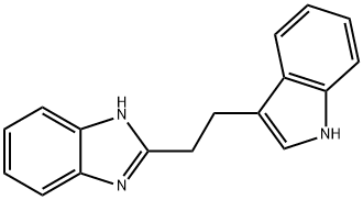 2-[2-(1H-indol-3-yl)ethyl]-1H-benzoimidazole Structure