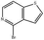 4-BROMOTHIENO[3,2-C]PYRIDINE 化学構造式