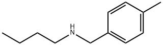(4-甲基苄基)丁基-1-胺, 16183-21-4, 结构式