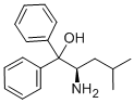 (R)-(+)-2-AMINO-4-METHYL-1,1-DIPHENYL-1-PENTANOL Structure