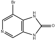 7-Bromo-1,3-dihydro-imidazo[4,5-c]pyridin-2-one Struktur