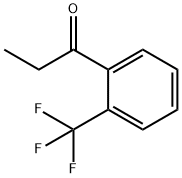 2'-(トリフルオロメチル)プロピオフェノン 化学構造式