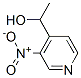 4-Pyridinemethanol, alpha-methyl-3-nitro- (9CI) Structure