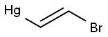 bromo-ethenyl-mercury Struktur