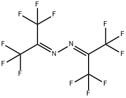 HEXAFLUOROACETONE AZINE 化学構造式