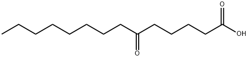 6-氧代十四酸,1619-89-2,结构式