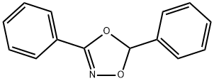 3,5-ジフェニル-1,4,2-ジオキサゾール 化学構造式
