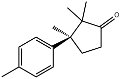 16196-32-0 [S,(+)]-2,2,3-Trimethyl-3α-(4-methylphenyl)cyclopentanone