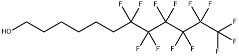 6-全氟己基己醇, 161981-35-7, 结构式