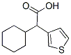 alpha-cyclohexylthiophen-3-acetic acid,16199-74-9,结构式