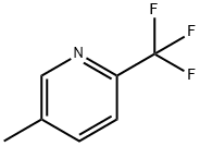 5-甲基-2-三氟甲基吡啶 结构式