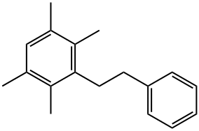 2,3,5,6-Tetramethylbibenzyl Struktur