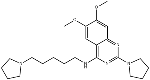 1620401-82-2 6,7-ジメトキシ-2-(ピロリジン-1-イル)-N-(5-(ピロリジン-1-イル)ペンチル)キナゾリン-4-アミン