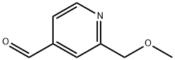 4-Pyridinecarboxaldehyde, 2-(methoxymethyl)- (9CI) 结构式