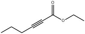 2-ヘキシン酸エチル 化学構造式