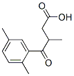 3-(2,5-Dimethylbenzoyl)butyric acid 结构式