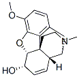 (14α)-7,8-Didehydro-4,5α-epoxy-3-methoxy-17-methylmorphinan-6α-ol 结构式