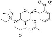 2-Nitrophenyl2,3-di-O-acetyl-4-O-triethylsilyl-b-D-xylopyranoside Structure