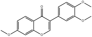 4H-1-Benzopyran-4-one, 3-(3,4-dimethoxyphenyl)-7-methoxy-