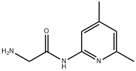 ACETAMIDE, 2-AMINO-N-(4,6-DIMETHYL-2-PYRIDINYL)- Struktur