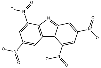 2,4,6,8-Tetranitro-4aH-carbazole Structure