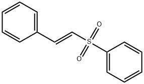 フェニルTRANS-スチリルスルホン 化学構造式